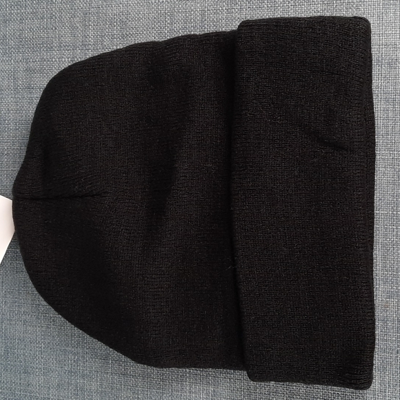 Knit Beanie Fun Funny Nope Not Today Embroidered Casual Streetwear Black White - Picture 2 of 4